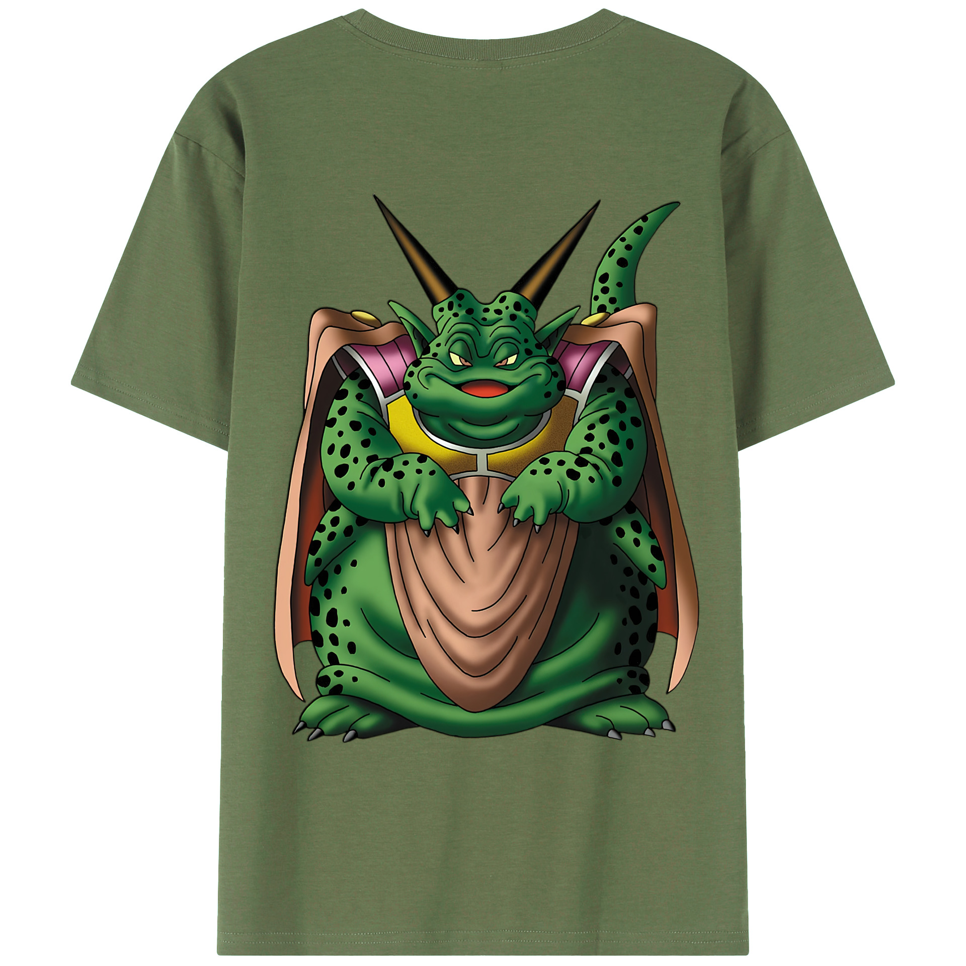 （画像用） ドラゴンクエスト Doragon Kuesuto Dragon Quest 綿100％ メンズ半袖Tシャツ（バックプリント） 通気性